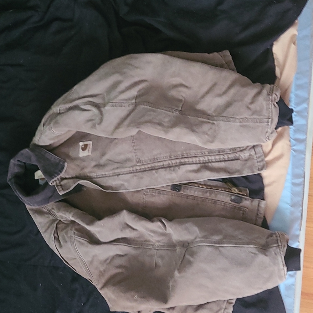 This is a Carhartt jacket I purchased over 10 years ago. I wore it once to work